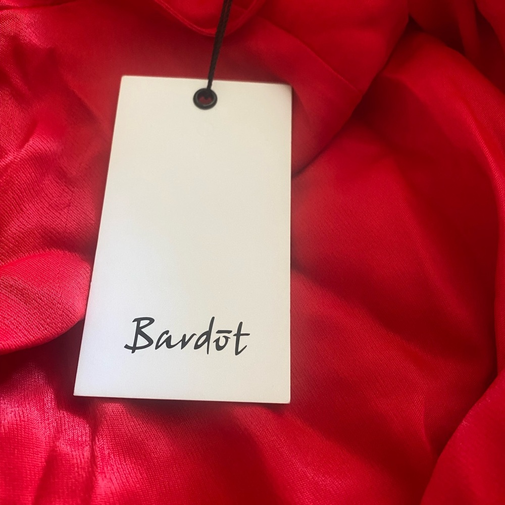 BARBOT RED SLIP DRESS    NWT - Picture 11 of 15